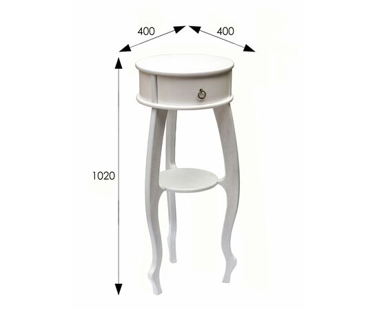 Подставка Берже 12 белый ясень, изображение 5 | Интернет магазин мебели и декора LifeDekor