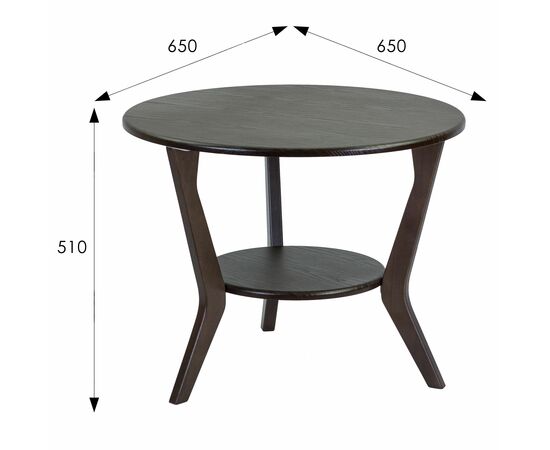 Стол журнальный BeautyStyle 13 венге/венге, изображение 8 | Интернет магазин мебели и декора LifeDekor