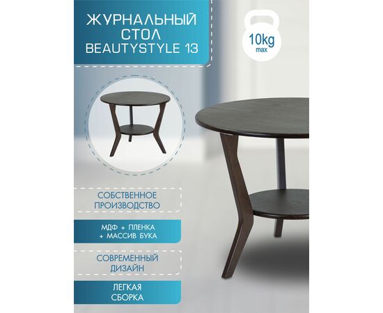 Стол журнальный BeautyStyle 13 венге/венге, изображение 13 | Интернет магазин мебели и декора LifeDekor