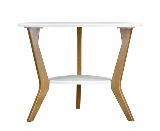 Стол журнальный BeautyStyle 15 белый/бук, изображение 3 | Интернет магазин мебели и декора LifeDekor