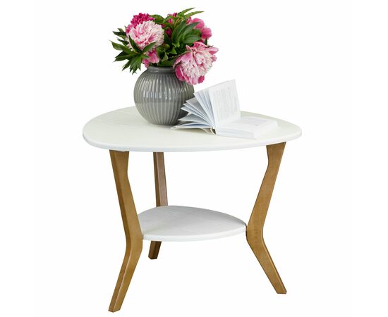 Стол журнальный BeautyStyle 15 белый/бук, изображение 8 | Интернет магазин мебели и декора LifeDekor