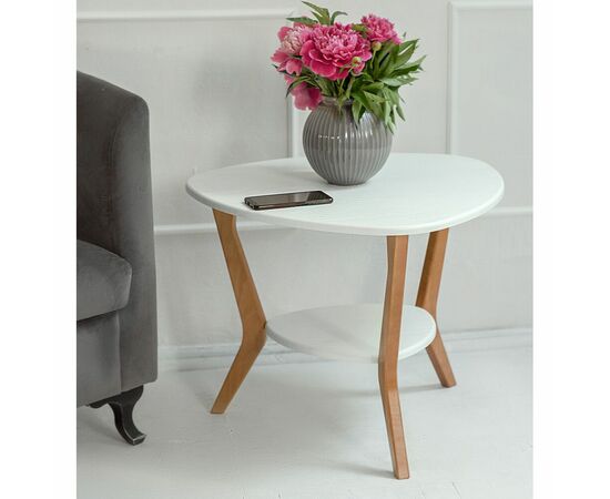 Стол журнальный BeautyStyle 15 белый/бук, изображение 13 | Интернет магазин мебели и декора LifeDekor