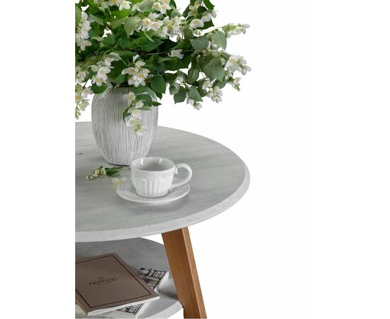 Стол журнальный BeautyStyle 17 дуб дымчатый/бук, изображение 3 | Интернет магазин мебели и декора LifeDekor