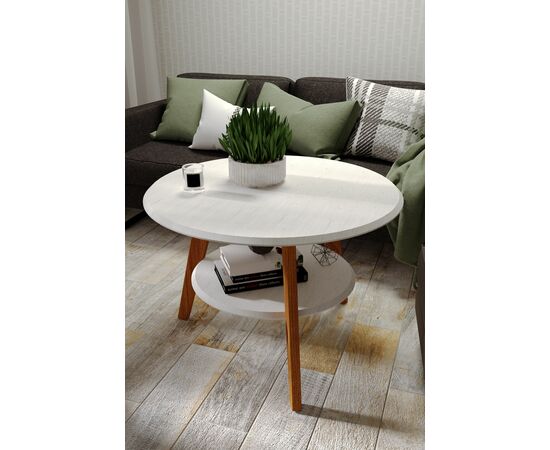 Стол журнальный BeautyStyle 17 дуб дымчатый/бук, изображение 5 | Интернет магазин мебели и декора LifeDekor