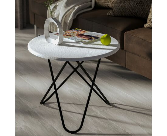Стол журнальный BeautyStyle 20 белый/черный, изображение 6 | Интернет магазин мебели и декора LifeDekor