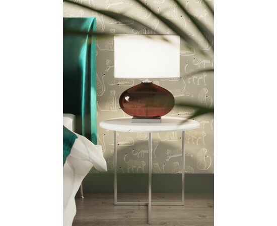 Стол журнальный Альбано белый мрамор/хром, изображение 4 | Интернет магазин мебели и декора LifeDekor