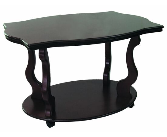 Стол журнальный Берже 3 темно-коричневый, изображение 5 | Интернет магазин мебели и декора LifeDekor