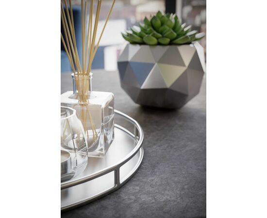 Стол журнальный Бруклин серый бетон/дуб сонома, изображение 5 | Интернет магазин мебели и декора LifeDekor