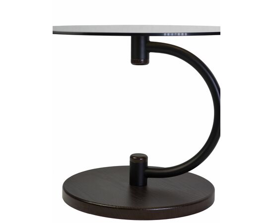 Стол журнальный Дуэт 13Н черный/венге/тонированное, изображение 3 | Интернет магазин мебели и декора LifeDekor