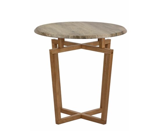 Стол журнальный Рилле 440 пленка дуб крымский состаренный/ бук, изображение 2 | Интернет магазин мебели и декора LifeDekor