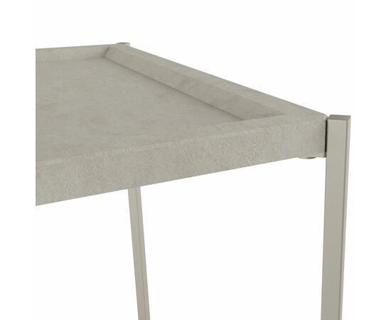 Стол журнальный Стефан лайт стоун/титан, изображение 2 | Интернет магазин мебели и декора LifeDekor