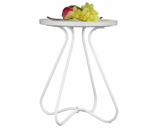 Столик журнальный SHT-CT3 белый муар, изображение 14 | Интернет магазин мебели и декора LifeDekor