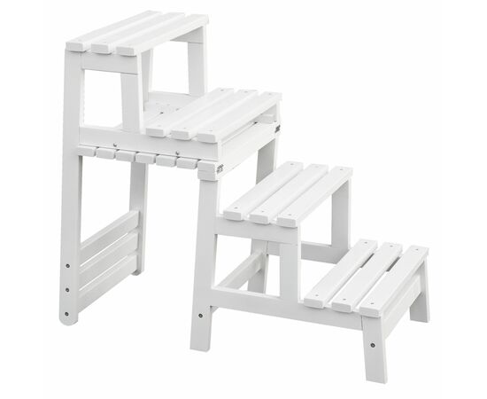 Стул-стремянка Массив снег, изображение 4 | Интернет магазин мебели и декора LifeDekor