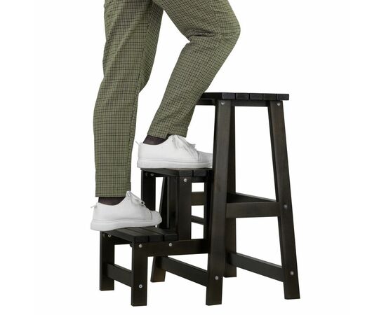 Табурет- стремянка венге, изображение 11 | Интернет магазин мебели и декора LifeDekor