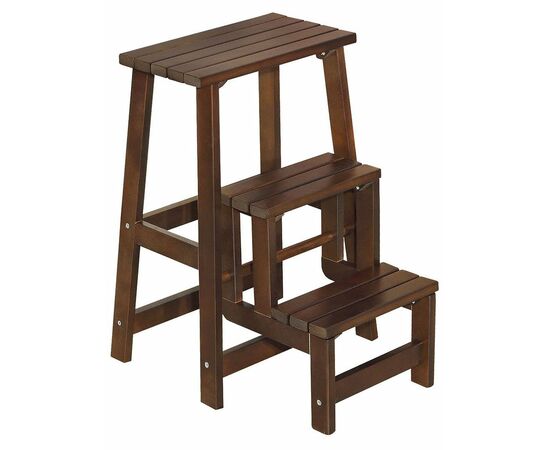 Табурет- стремянка орех, изображение 2 | Интернет магазин мебели и декора LifeDekor
