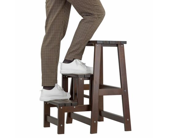 Табурет- стремянка орех, изображение 12 | Интернет магазин мебели и декора LifeDekor