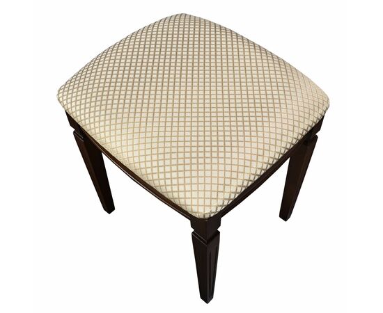 Банкетка Васко В 107Н орех, Атина золотой, изображение 2 | Интернет магазин мебели и декора LifeDekor