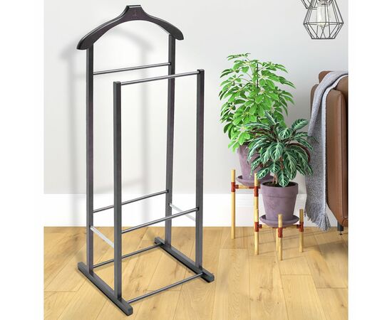 Вешалка костюмная В 27Н венге, изображение 5 | Интернет магазин мебели и декора LifeDekor