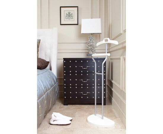 Вешалка костюмная Д 10 металлик/ слоновая кость, изображение 7 | Интернет магазин мебели и декора LifeDekor