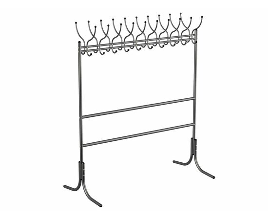 Вешалка напольная М 12 чёрный, изображение 3 | Интернет магазин мебели и декора LifeDekor