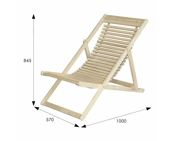 Шезлонг 22, изображение 9 | Интернет магазин мебели и декора LifeDekor