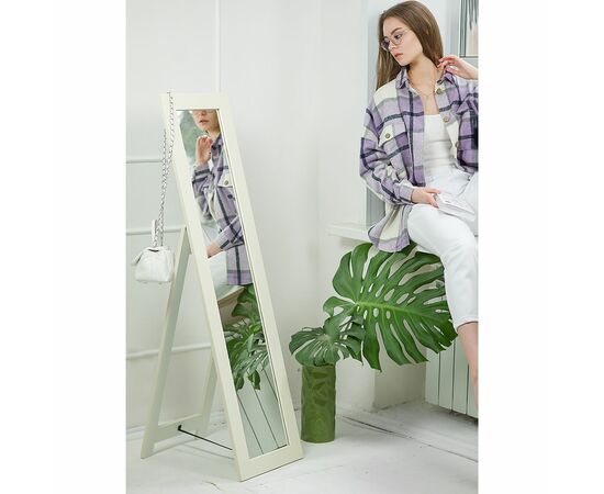 Зеркало напольное BeautyStyle 8 слоновая кость 138 см х 35 см, изображение 10 | Интернет магазин мебели и декора LifeDekor