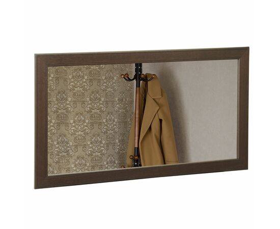 Зеркало Васко В 61Н темно-коричневый/патина 110 см х 60 см, изображение 2 | Интернет магазин мебели и декора LifeDekor