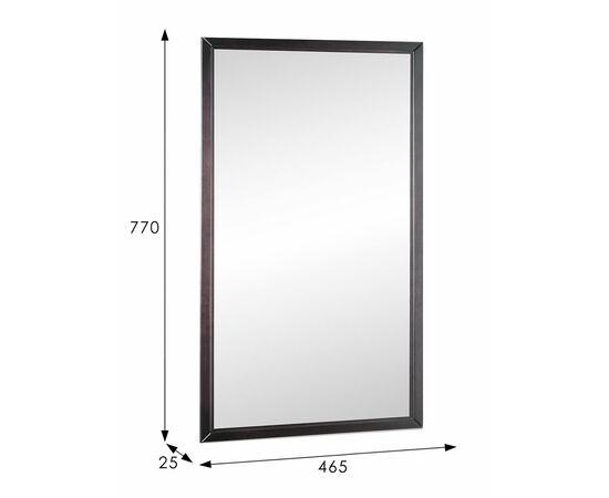 Зеркало настенное Артемида венге 77 см х 46, 5 см, изображение 4 | Интернет магазин мебели и декора LifeDekor