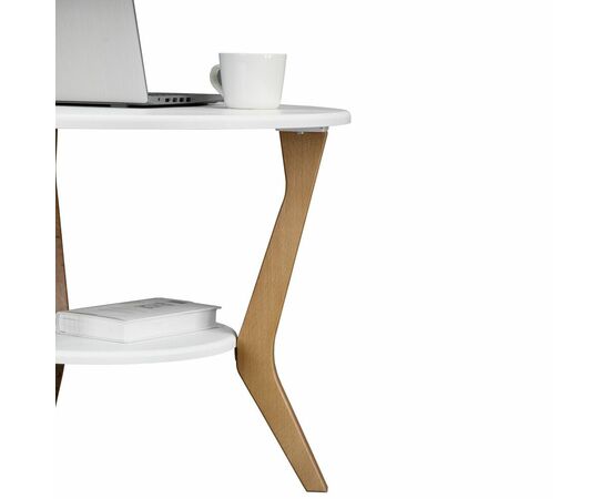 Стол журнальный BeautyStyle 13 белый/бук, изображение 5 | Интернет магазин мебели и декора LifeDekor