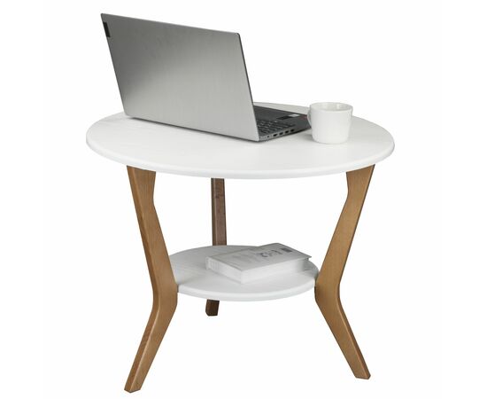 Стол журнальный BeautyStyle 13 белый/бук, изображение 11 | Интернет магазин мебели и декора LifeDekor