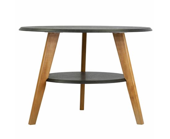 Стол журнальный BeautyStyle 17 серый бетон/бук, изображение 3 | Интернет магазин мебели и декора LifeDekor