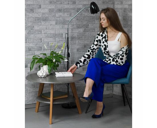 Стол журнальный BeautyStyle 17 серый бетон/бук, изображение 10 | Интернет магазин мебели и декора LifeDekor