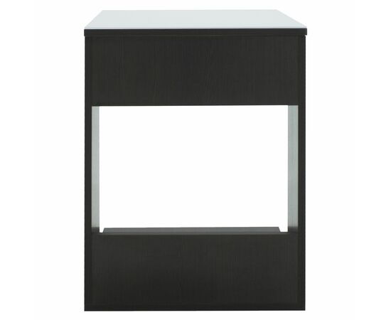 Стол журнальный BeautyStyle 3 венге/стекло белое, изображение 3 | Интернет магазин мебели и декора LifeDekor