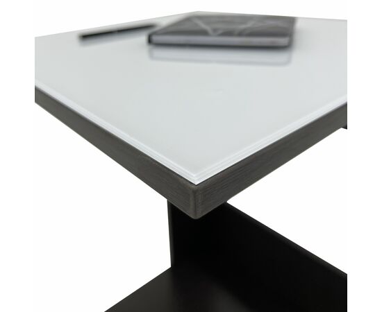 Стол журнальный BeautyStyle 3 венге/стекло белое, изображение 7 | Интернет магазин мебели и декора LifeDekor