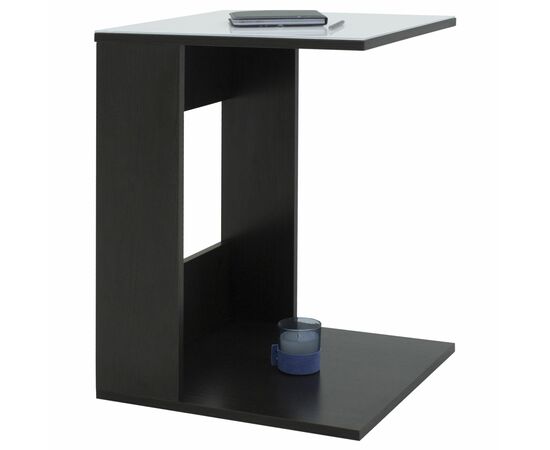 Стол журнальный BeautyStyle 3 венге/стекло белое, изображение 8 | Интернет магазин мебели и декора LifeDekor