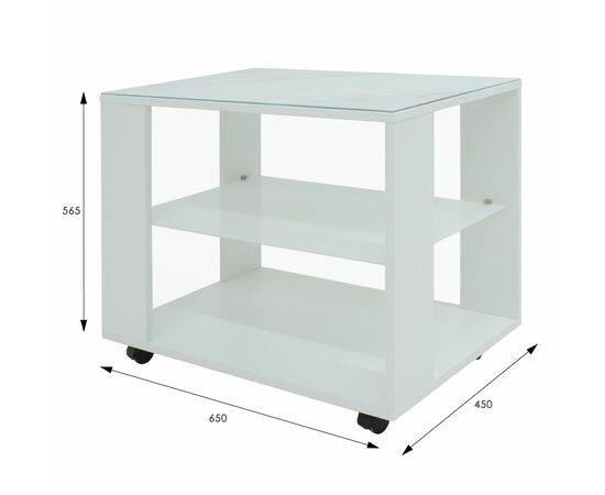 Стол журнальный BeautyStyle 5 белый/Luminar 189, изображение 8 | Интернет магазин мебели и декора LifeDekor