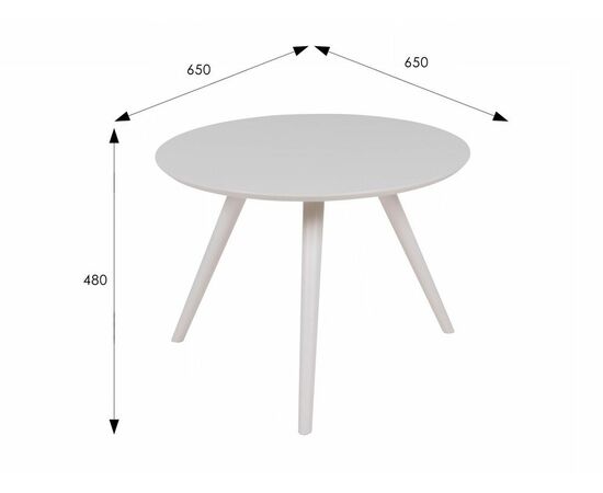 Стол журнальный Лорейн 3 бежевый, изображение 2 | Интернет магазин мебели и декора LifeDekor