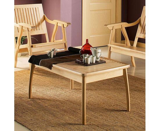 Стол журнальный Массив решетка бук, изображение 5 | Интернет магазин мебели и декора LifeDekor