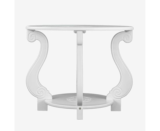 Стол журнальный Овация (М) ЛАЙТ белый, изображение 3 | Интернет магазин мебели и декора LifeDekor