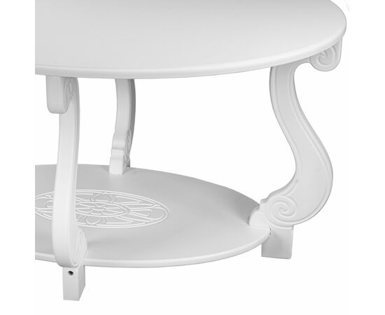 Стол журнальный Овация (М) ЛАЙТ белый, изображение 5 | Интернет магазин мебели и декора LifeDekor