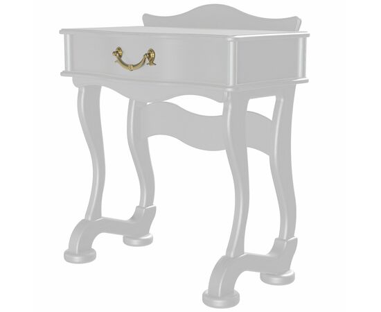 Стол туалетный Джульетта молочный дуб Л, изображение 2 | Интернет магазин мебели и декора LifeDekor