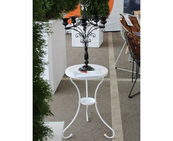 Столик журнальный SHT-CT10 белый муар, изображение 4 | Интернет магазин мебели и декора LifeDekor