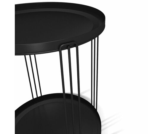 Столик журнальный SHT-CT31 чёрный муар, изображение 3 | Интернет магазин мебели и декора LifeDekor