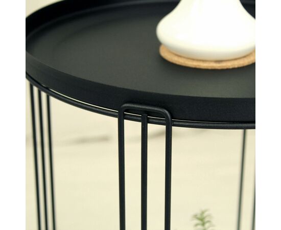Столик журнальный SHT-CT31 чёрный муар, изображение 7 | Интернет магазин мебели и декора LifeDekor