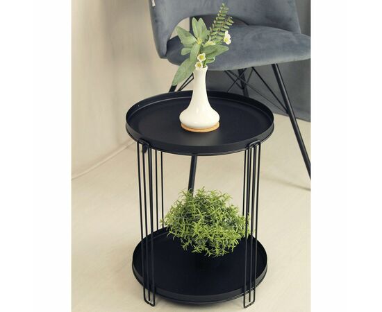 Столик журнальный SHT-CT31 чёрный муар, изображение 9 | Интернет магазин мебели и декора LifeDekor