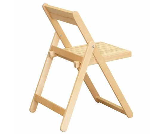 Стул-раскладной Массив лак, изображение 2 | Интернет магазин мебели и декора LifeDekor