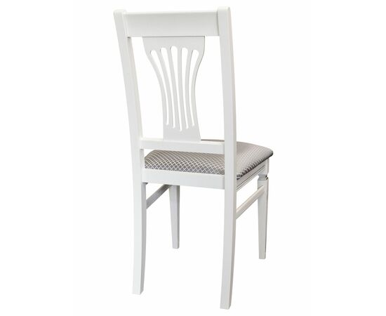 Стул Анри белый/серебро, Атина серебро, изображение 2 | Интернет магазин мебели и декора LifeDekor