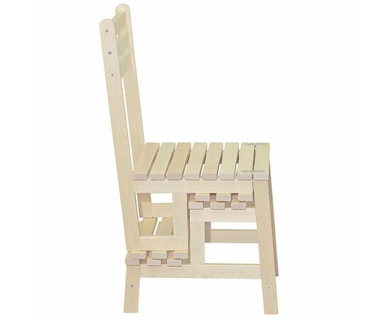 Стул-стремянка Массив лак, изображение 3 | Интернет магазин мебели и декора LifeDekor