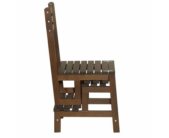 Стул-стремянка Массив орех, изображение 3 | Интернет магазин мебели и декора LifeDekor