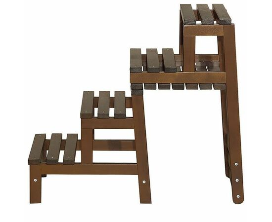 Стул-стремянка Массив орех, изображение 4 | Интернет магазин мебели и декора LifeDekor